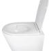 Qtap Swan унітаз підвісний Ultra Quiet сидіння Slim Duroplast/ Soft-close/ Quick relase 485х360х320 мм WHITE