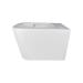 Унітаз Crow підвісний Ultra Quiet 490х360х290 мм з сидінням Slim Duroplast/ Soft-close/ Quick relase White Qtap