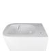 Унітаз Crow підвісний Ultra Quiet 490х360х290 мм з сидінням Slim Duroplast/ Soft-close/ Quick relase White Qtap