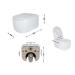 Qtap Taurus унітаз підвісний Ultra Quiet сидіння Slim Duroplast/ Soft-close/ Quick relase 490х360х380 мм WHITE