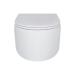 Qtap Taurus унітаз підвісний Ultra Quiet сидіння Slim Duroplast/ Soft-close/ Quick relase 490х360х380 мм WHITE