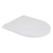 Qtap Taurus унітаз підвісний Ultra Quiet сидіння Slim Duroplast/ Soft-close/ Quick relase 490х360х380 мм WHITE