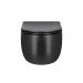 Qtap Taurus унітаз підвісний Ultra Quiet сидіння Slim Duroplast/ Soft-close/ Quick relase 490х360х380 мм MATT BLACK