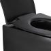 Qtap Taurus унітаз підвісний Ultra Quiet сидіння Slim Duroplast/ Soft-close/ Quick relase 490х360х380 мм MATT BLACK