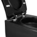 Qtap Taurus унітаз підвісний Ultra Quiet сидіння Slim Duroplast/ Soft-close/ Quick relase 490х360х380 мм MATT BLACK