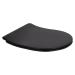 Qtap Taurus унітаз підвісний Ultra Quiet сидіння Slim Duroplast/ Soft-close/ Quick relase 490х360х380 мм MATT BLACK