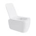Qtap Gemini унітаз підвісний Ultra Quiet сидіння Slim Duroplast/ Soft-close/ Quick relase 530х365х373 мм WHITE