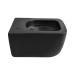 Qtap Gemini унітаз підвісний Ultra Quiet сидіння Slim Duroplast/ Soft-close/ Quick relase 530х365х373 мм MATT BLACK