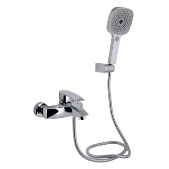 Змішувач для ванни Swan Eco (з душовим гарнітуром) Chrome Qtap