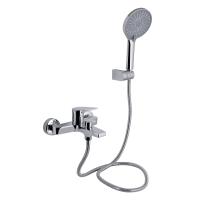Змішувач для ванни Stenava New (з душовим гарнітуром) Chrome Qtap