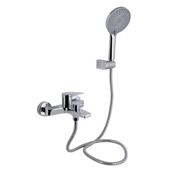 Змішувач для ванни Stenava New (з душовим гарнітуром) Chrome Qtap