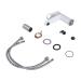 Змішувач для раковини Jay Chrome/White Qtap