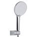 Змішувач для ванни Jay (з душовим гарнітуром) Chrome/White Qtap