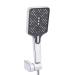 Змішувач для ванни Swan Cascada з поворотним виливом (з душовим гарнітуром) Chrome Qtap
