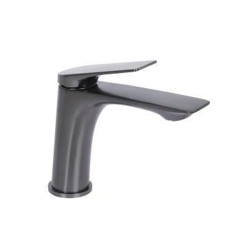 Змішувач для раковини Vlasta New Gunmetal Black PVD Qtap