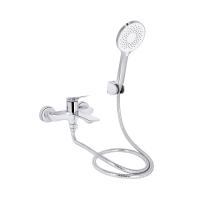 Змішувач для ванни Vlasta New (з душовим гарнітуром) Chrome Qtap