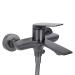 Змішувач для ванни Vlasta New (з душовим гарнітуром) Gunmetal Black PVD Qtap