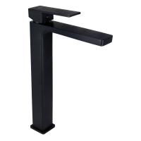 Змішувач для раковини Gemini високий  Black Matt Qtap