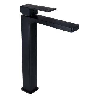 Змішувач для раковини Gemini високий  Black Matt Qtap