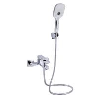 Змішувач для ванни Gemini (з душовим гарнітуром) Chrome Qtap