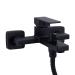 Змішувач для ванни Gemini (з душовим гарнітуром) Black Matt Qtap