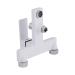 Змішувач для ванни Gemini (з душовим гарнітуром) Chrome/White Qtap