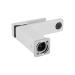 Змішувач для раковини Gemini (з гігієнічним душем) Chrome/White Qtap