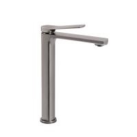 Змішувач для раковини Slavonice високий Gunmetal Black PVD Qtap