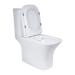 Унітаз Presto Quadro підлоговий Rimless White Qtap