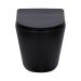 Унітаз підвісний Scorpio Ultra Quiet сидіння Slim Duroplast/Soft-close/Quick relase 520x365x365 мм MATT BLACK Qtap