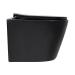 Унітаз підвісний Scorpio Ultra Quiet сидіння Slim Duroplast/Soft-close/Quick relase 520x365x365 мм MATT BLACK Qtap