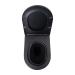Унітаз підвісний Scorpio Ultra Quiet сидіння Slim Duroplast/Soft-close/Quick relase 520x365x365 мм MATT BLACK Qtap