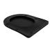 Унітаз підвісний Scorpio Ultra Quiet сидіння Slim Duroplast/Soft-close/Quick relase 520x365x365 мм MATT BLACK Qtap