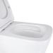 Унітаз підвісний Tern Ultra Quiet сидіння Slim Duroplast/Soft-close/Quick relase 525x345x360 мм WHITE Qtap