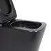 Унітаз підвісний Tern New Ultra Quiet сидіння Slim Duroplast/Soft-close/Quick relase 490x365x325 мм MATT BLACK Qtap