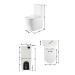 Унітаз підлоговий Virgo Ultra Quiet WHITE Qtap