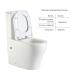 Унітаз підлоговий Virgo Ultra Quiet WHITE Qtap
