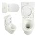Унітаз підлоговий Virgo Ultra Quiet WHITE Qtap