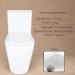 Унітаз-моноблок підлоговий Swan Ultra Quiet WHITE Qtap