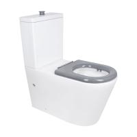 Унітаз підлоговий Freedom інклюзивний Rimless WHITE Qtap