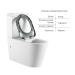 Унітаз підлоговий Freedom інклюзивний Rimless WHITE Qtap