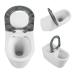 Унітаз підлоговий Freedom інклюзивний безбачковий Rimless WHITE Qtap