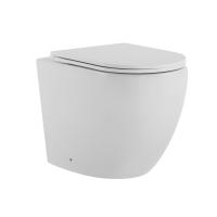 Унітаз підлоговий Robin безбачковий Ultra Quiet WHITE Qtap