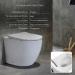 Унітаз підлоговий Robin безбачковий Ultra Quiet WHITE Qtap