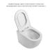 Унітаз підлоговий Robin безбачковий Ultra Quiet WHITE Qtap
