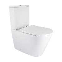 Унітаз підлоговий Vlasta Ultra Quiet WHITE Qtap