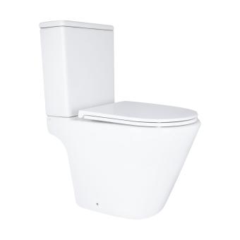 Унітаз підлоговий Dove Rimless WHITE Qtap