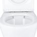 Унітаз підлоговий Dove Rimless WHITE Qtap