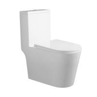 Унітаз-моноблок підлоговий Kolibri Ultra Quiet  WHITE Qtap