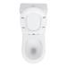 Унітаз-моноблок підлоговий Kolibri Ultra Quiet  WHITE Qtap